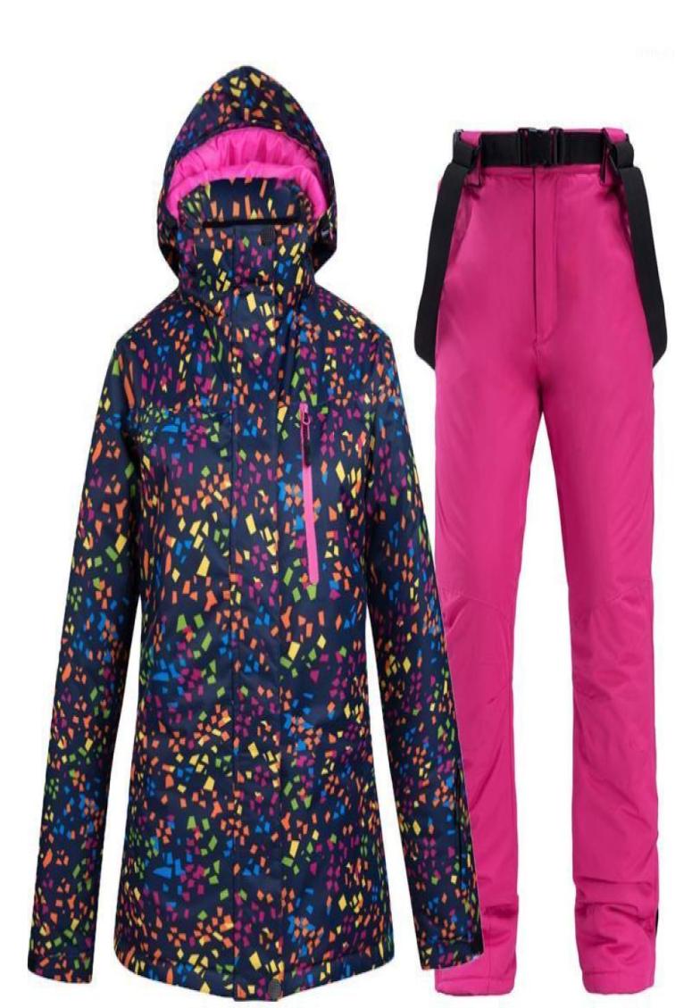 Skiing Suits Ski Suit Winter Windproof Waterproof Warm Thickened Snowboard Jacket And Pant Snow Sports Alpine Set For Women6212988, Gold
Skiing Suits Ski Suit Winter Windproof Waterproof Warm Thickened Snowboard Jacket And Pant Snow Sports Alpine Set For Women6212988, Gold