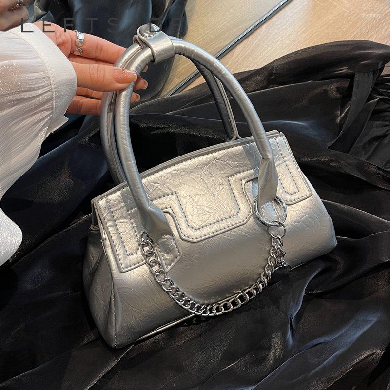 Evening Bags Y2K Style Silver Top Handle Leather Small Crossbody For Women 2023 Luxury Chain Party Short Handbags Shoulder Bag, Beige
Evening Bags Y2K Style Silver Top Handle Leather Small Crossbody For Women 2023 Luxury Chain Party Short Handbags Shoulder Bag, Beige