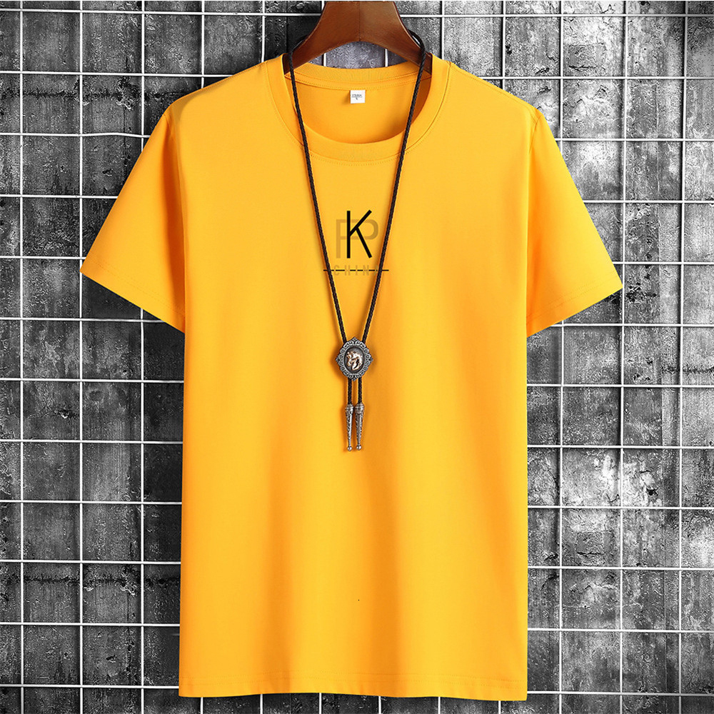 Men's T-Shirts Summer Men's Cotton T-shirt Male Fashion Summer Clothes Men T Shirt Summer Clothing Short Sleeve O-Neck T-shirt Tee Shirt Man