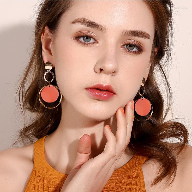 Dangle Earrings 1 Pair Fashion Women Korean Fresh Exaggerate Elegant Silver Needle Circle Long Pendant Earring Jewelry Accessories Gift
Dangle Earrings 1 Pair Fashion Women Korean Fresh Exaggerate Elegant Silver Needle Circle Long Pendant Earring Jewelry Accessories Gift
