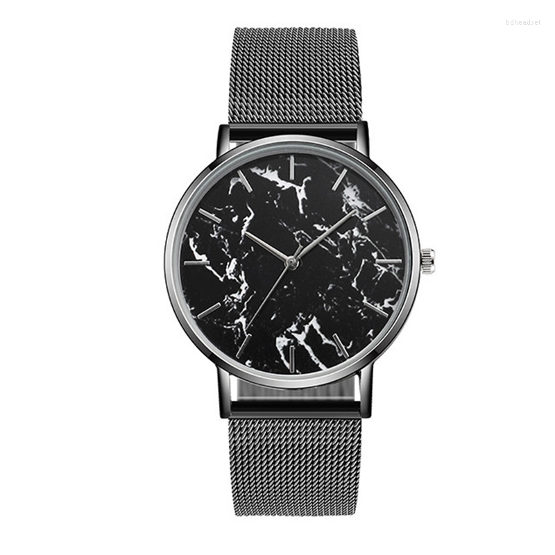 Wristwatches Luxury Marble Texture Casual Women's Watch 2023 Stainless Steel Strap Mesh Quartz Analog Ladies Wristwatch, Black
Wristwatches Luxury Marble Texture Casual Women's Watch 2023 Stainless Steel Strap Mesh Quartz Analog Ladies Wristwatch, Black