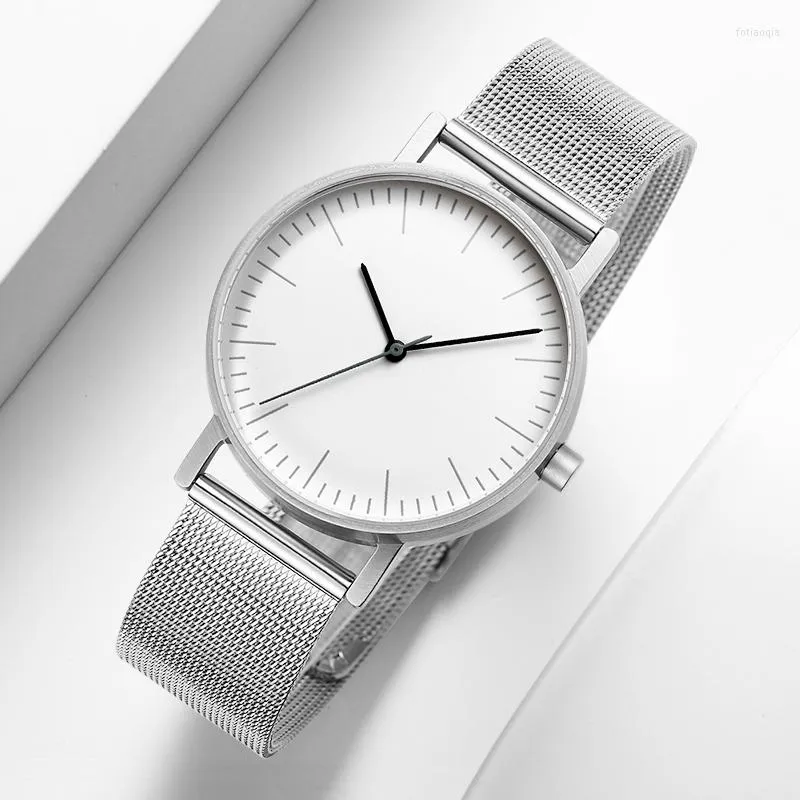 Wristwatches Watch Men Ultra-thin Steel Band Analog Quartz Wristwatch Fashion Luxury Couple Watches Simple Waterproof Mesh Stainless, Silver
Wristwatches Watch Men Ultra-thin Steel Band Analog Quartz Wristwatch Fashion Luxury Couple Watches Simple Waterproof Mesh Stainless, Silver