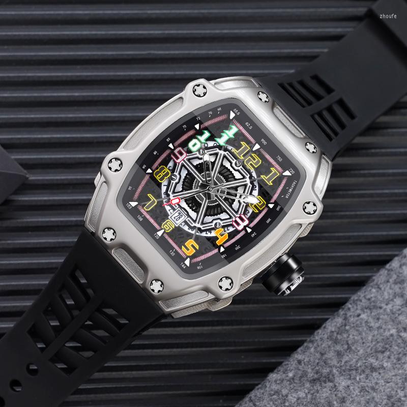 Wristwatches Business Watch 2023 Product Fashion Men's Wine Bucket Curved Hollow Sports
Wristwatches Business Watch 2023 Product Fashion Men's Wine Bucket Curved Hollow Sports