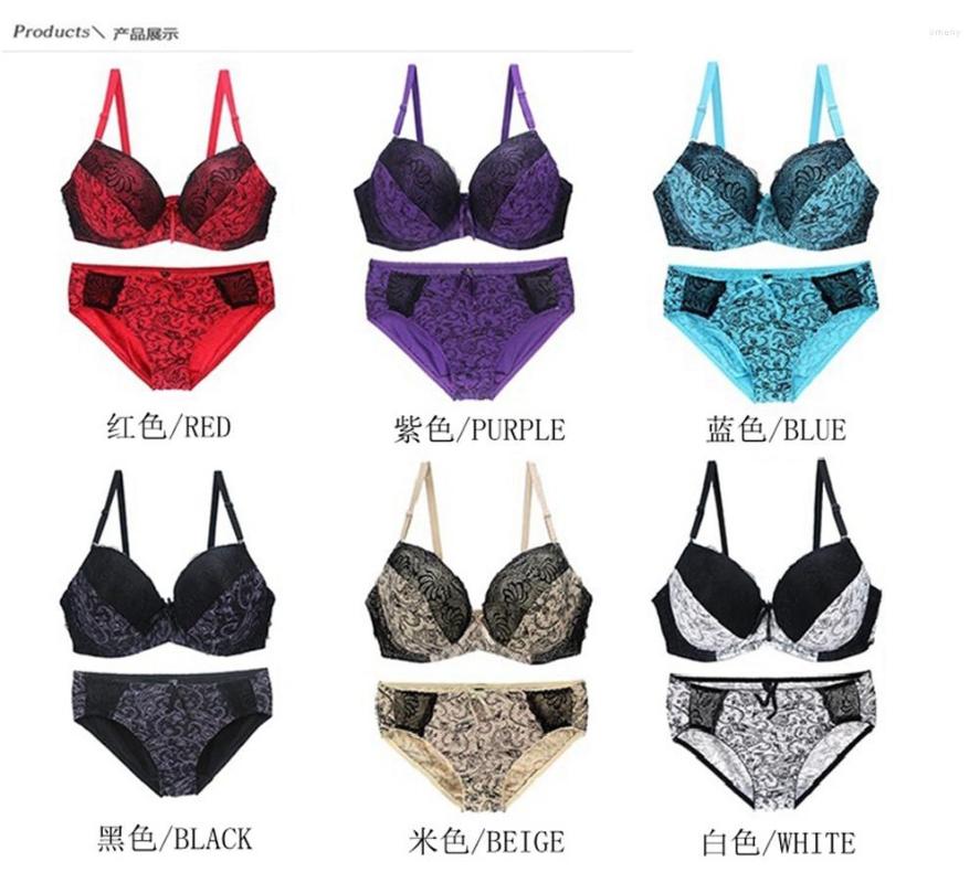 Bras Sets Selling Women Push Up Bra Set With Brief Plus Size Underwear Sexy Printing Style Lace Brassiere Pants, Purple
Bras Sets Selling Women Push Up Bra Set With Brief Plus Size Underwear Sexy Printing Style Lace Brassiere Pants, Purple