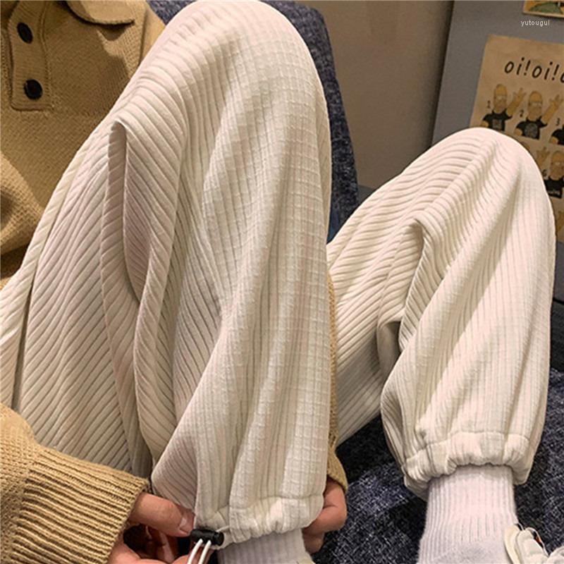Men's Pants Man Casual Tie Leg Straight Woman Corduroy Solid Color Oversize Trousers Warm Korean Streetwear, Khaki
Men's Pants Man Casual Tie Leg Straight Woman Corduroy Solid Color Oversize Trousers Warm Korean Streetwear, Khaki