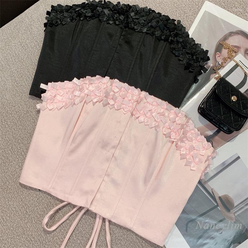 Women' Tanks Bow Tube Top For Women 2023 Summer Holiday Girl Sexy Backless Slim Fit Crop Pink Tank, Black
Women' Tanks Bow Tube Top For Women 2023 Summer Holiday Girl Sexy Backless Slim Fit Crop Pink Tank, Black
