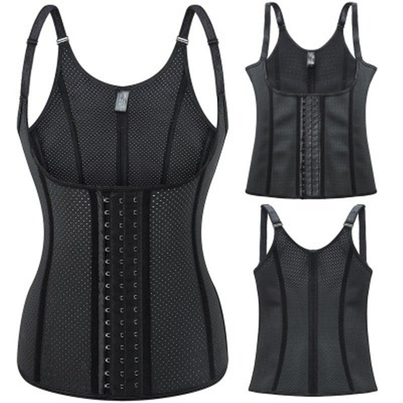 Women's Shapers 12 steel bone Shapewear Breathable Latex Corset Vest Waist Trainer Body Shaper Slimming Underwear Women Fajas Reductoras 230509, Black
Women's Shapers 12 steel bone Shapewear Breathable Latex Corset Vest Waist Trainer Body Shaper Slimming Underwear Women Fajas Reductoras 230509, Black