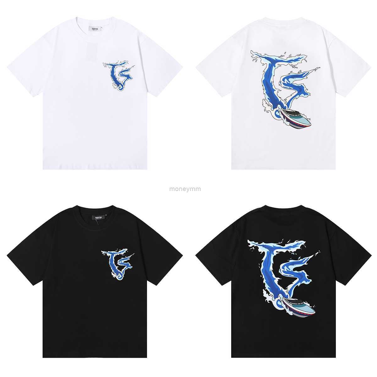Designer Fashion Clothing Tshirt Tees Trendy Trapstar Fast Boat Wave Print Tee American Street Trendy Loose Casual Short Sleeve Tshirt Summer Luxury Casual Streetw, Black
Designer Fashion Clothing Tshirt Tees Trendy Trapstar Fast Boat Wave Print Tee American Street Trendy Loose Casual Short Sleeve Tshirt Summer Luxury Casual Streetw, Black