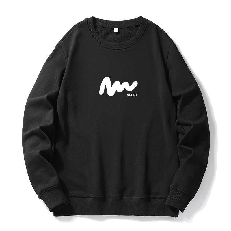New Spring and Autumn Fashion Brand Round Neck Pullover Sweater for Men's Pure Cotton Loose Print Couple Long Sleeve Coatkam, White wy511
New Spring and Autumn Fashion Brand Round Neck Pullover Sweater for Men's Pure Cotton Loose Print Couple Long Sleeve Coatkam, White wy511