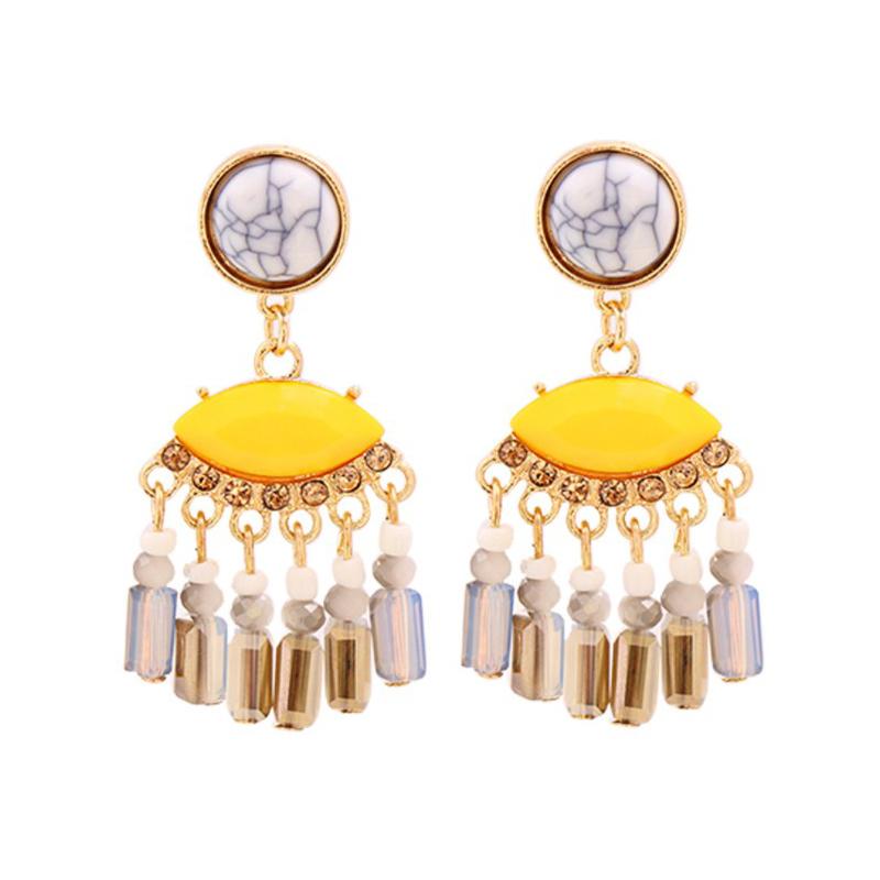 Dangle Earrings & Chandelier Bohemian Color Bead For Women Hanging Fashion Female Summer Jewelry
Dangle Earrings & Chandelier Bohemian Color Bead For Women Hanging Fashion Female Summer Jewelry