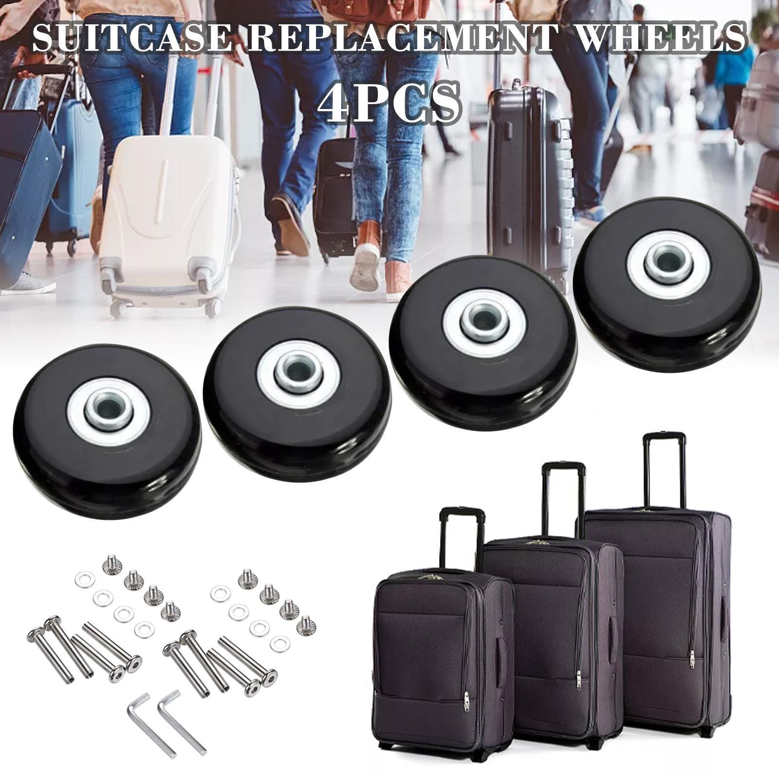 Bag Parts Accessories 4Pcs Replace Wheels With Screw For Travel Luggage Suitcase Wheels Axles Repair Kit 40/45/50mm Silent Caster Wheel DIY Repair 230509
Bag Parts Accessories 4Pcs Replace Wheels With Screw For Travel Luggage Suitcase Wheels Axles Repair Kit 40/45/50mm Silent Caster Wheel DIY Repair 230509