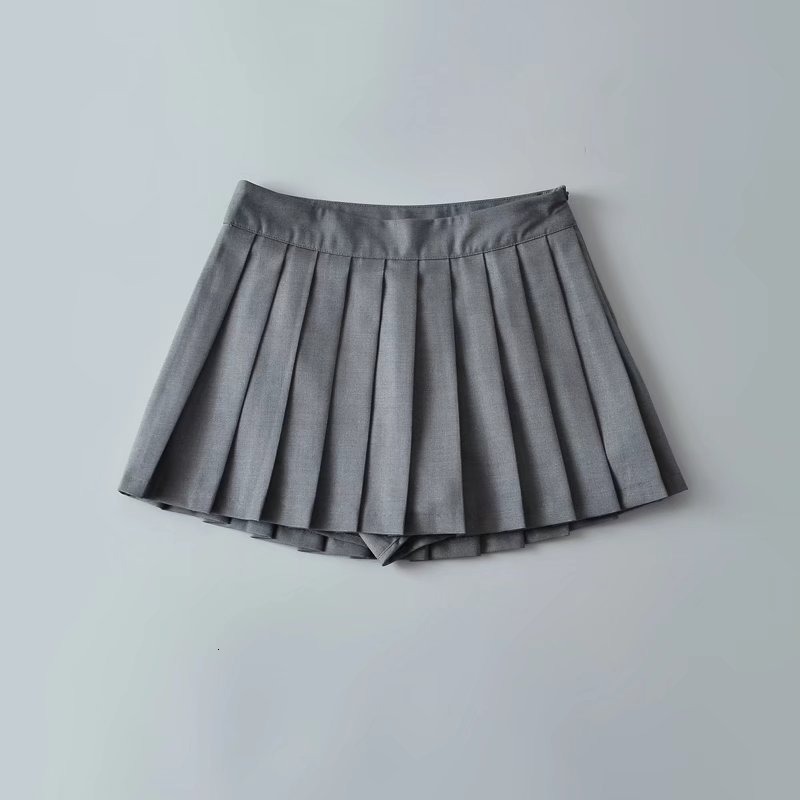 Skirts Black mini skirts for women y2k clothes korean fashion pleated s Fall tennis preppy white 230509 - view 7