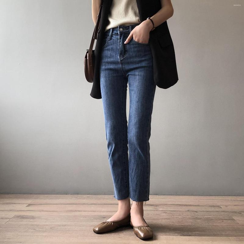 Women's Jeans Women's High-waist Pants Straight Casual Spring Autumn Ankle-length Elasticity Slim Denim Trousers 2023 Fashion
Women's Jeans Women's High-waist Pants Straight Casual Spring Autumn Ankle-length Elasticity Slim Denim Trousers 2023 Fashion