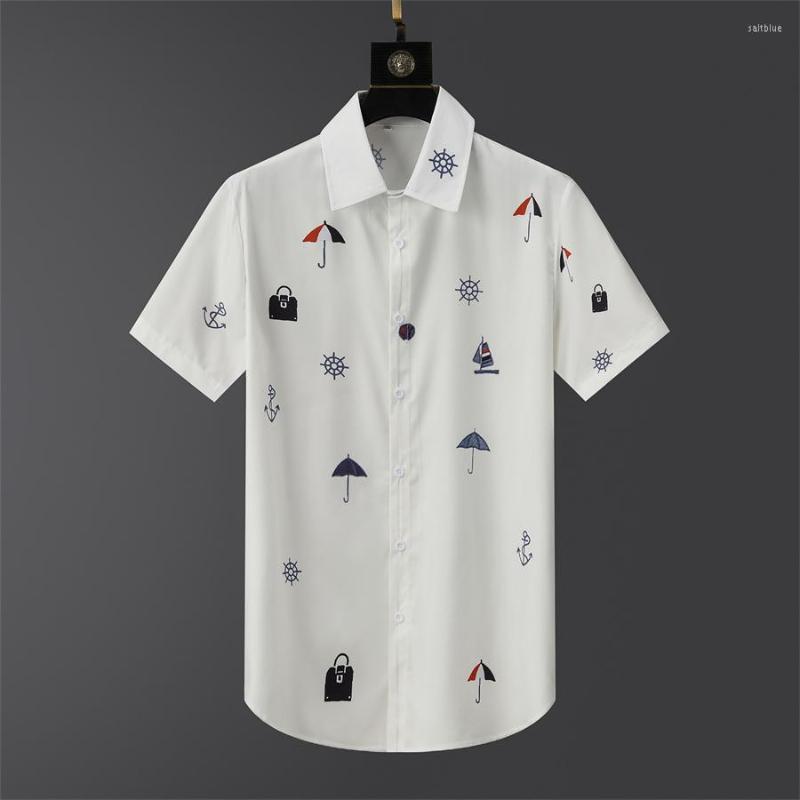 Men's Casual Shirts Mens Clothing Designer Clothes 2023 Blouses Polo Camisas De Hombre Korea Fashion Short Sleeves Tops Plus Size, White
Men's Casual Shirts Mens Clothing Designer Clothes 2023 Blouses Polo Camisas De Hombre Korea Fashion Short Sleeves Tops Plus Size, White