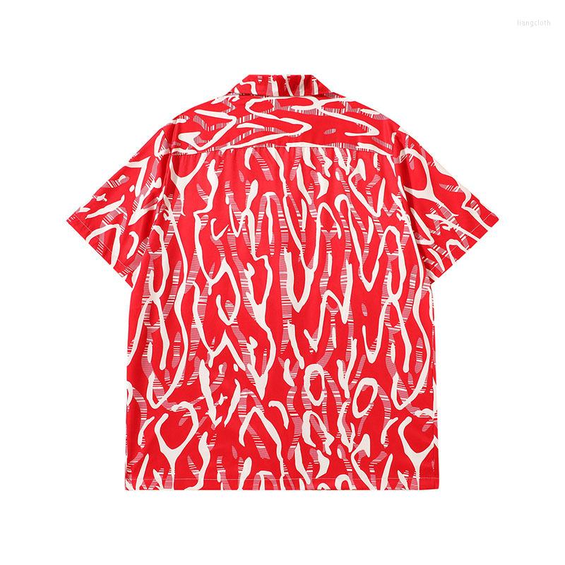 Men's Casual Shirts Summer Creative Graffiti Full Print Short-sleeved Shirt Men And Women Tide Loose Personality Niche With Half-sleeve Tops, Beige
Men's Casual Shirts Summer Creative Graffiti Full Print Short-sleeved Shirt Men And Women Tide Loose Personality Niche With Half-sleeve Tops, Beige
