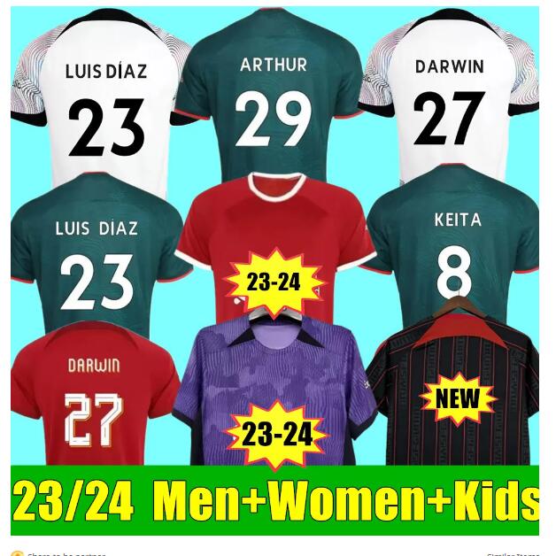 XXXL 4XL 23/24 soccer jerseys fan player version GAKPO DARWIN 2023 Mohamed Luis DIaz Alexander Arnold football kit tops shirts men kids uniform A.BECKER goalkeepe, 22/23
XXXL 4XL 23/24 soccer jerseys fan player version GAKPO DARWIN 2023 Mohamed Luis DIaz Alexander Arnold football kit tops shirts men kids uniform A.BECKER goalkeepe, 22/23