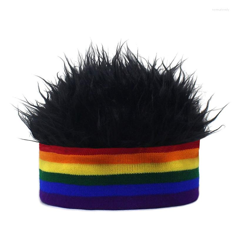Berets LGBT Knitting Rainbow Beanies With Wig Beanie Cap Gay Lesbian Short Hair Caps Colorful Skull Bonnet Unisex Peace And Love Gift, Pp
Berets LGBT Knitting Rainbow Beanies With Wig Beanie Cap Gay Lesbian Short Hair Caps Colorful Skull Bonnet Unisex Peace And Love Gift, Pp