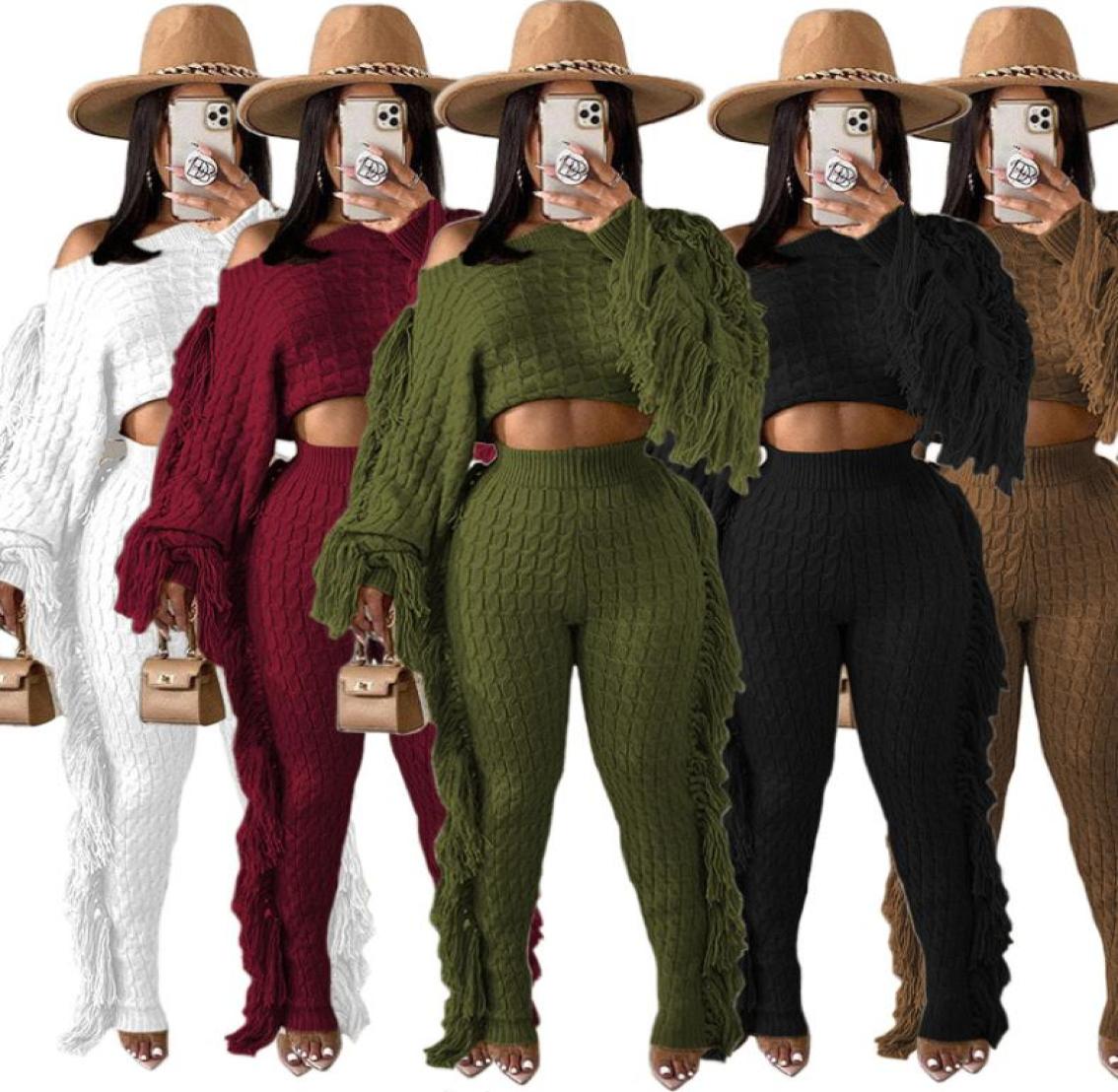 New Women039s Tracksuits trousers two piece set European and American loungewear skims womens tracksuit casual solid color knit7555097, Gold
New Women039s Tracksuits trousers two piece set European and American loungewear skims womens tracksuit casual solid color knit7555097, Gold