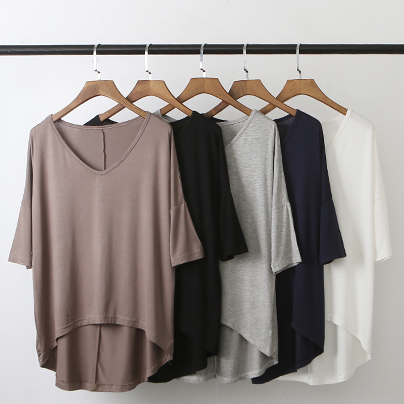 Women's T-Shirt Fashion Tops Tees Summer T-shirt Women Half-Sleeve Solid Loose Shirt V-neck Oversize Basic Top Shirts for Women Casual 230509, Dark grey
Women's T-Shirt Fashion Tops Tees Summer T-shirt Women Half-Sleeve Solid Loose Shirt V-neck Oversize Basic Top Shirts for Women Casual 230509, Dark grey