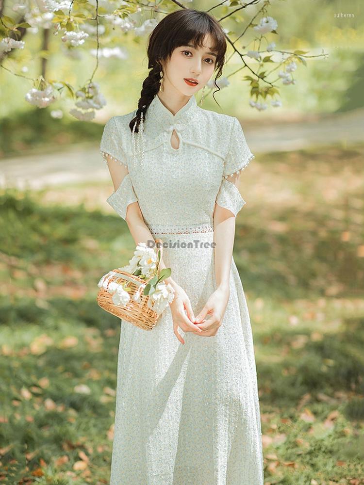 Ethnic Clothing 2023 Lace Cheongsam Dresses Vintage Dress Qipao Women Chinese Traditional Formal
Ethnic Clothing 2023 Lace Cheongsam Dresses Vintage Dress Qipao Women Chinese Traditional Formal