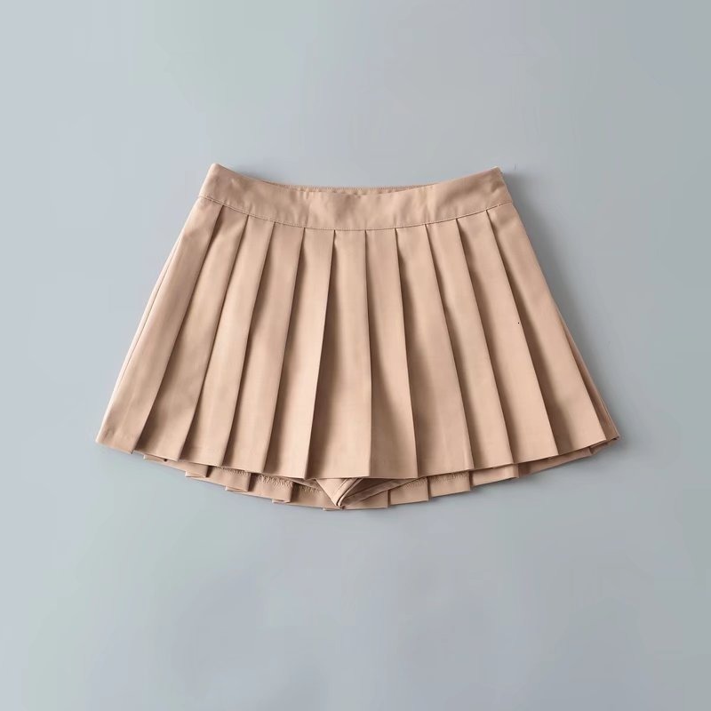 Skirts Black mini skirts for women y2k clothes korean fashion pleated s Fall tennis preppy white 230509 - view 3