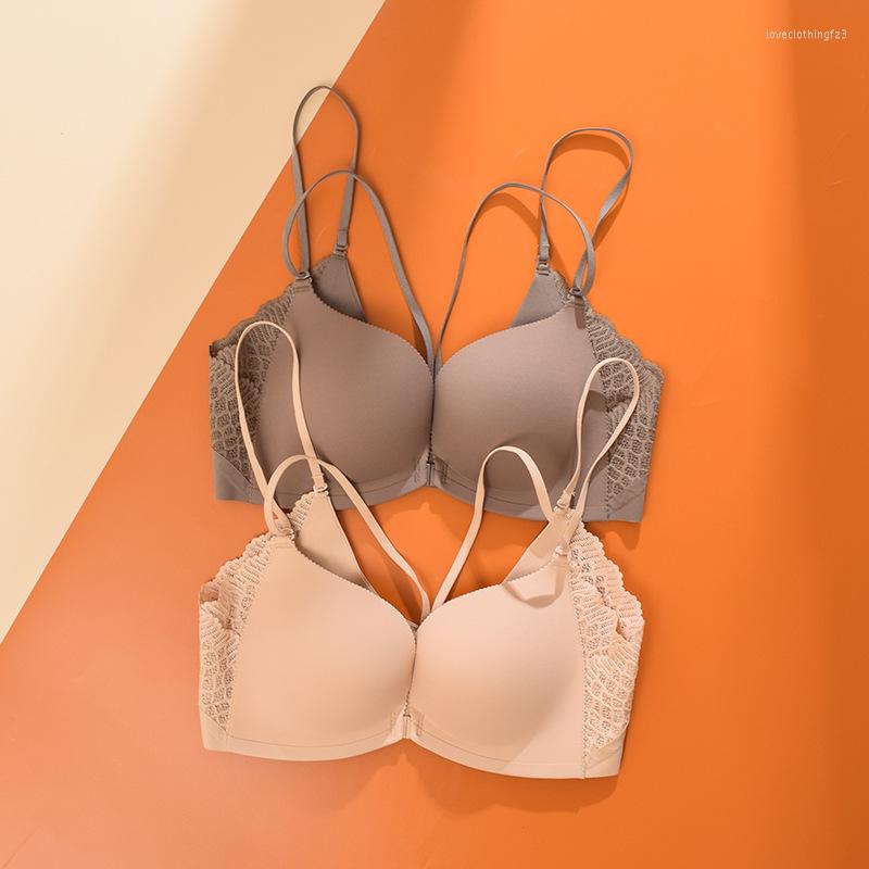 Bras Roseheart For Women Brown Wireless Lace Sexy One-Piece Bralette Underwear Seamless Female A B C Padded
Bras Roseheart For Women Brown Wireless Lace Sexy One-Piece Bralette Underwear Seamless Female A B C Padded