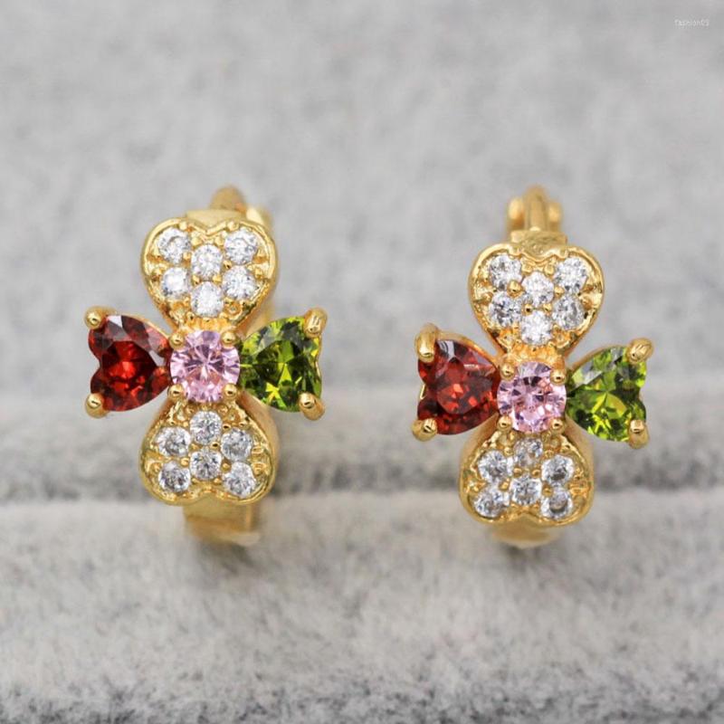 Dangle Earrings Trendy Gold Copper Plated Round Heart Green Red Zirconia Stone For Women Girls Fashion Jewelry Accessories Wedding Gif
Dangle Earrings Trendy Gold Copper Plated Round Heart Green Red Zirconia Stone For Women Girls Fashion Jewelry Accessories Wedding Gif