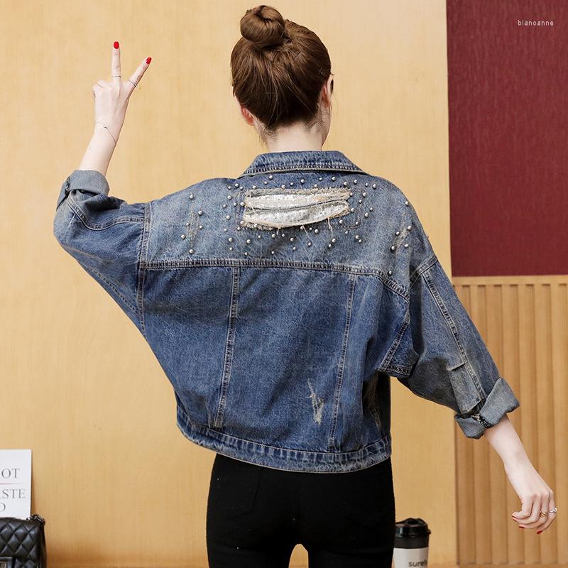 Women's Jackets Women's Spring And Autumn Casual Retro Jacket Short Denim Female Student Cowgirl Coat, Blue
Women's Jackets Women's Spring And Autumn Casual Retro Jacket Short Denim Female Student Cowgirl Coat, Blue
