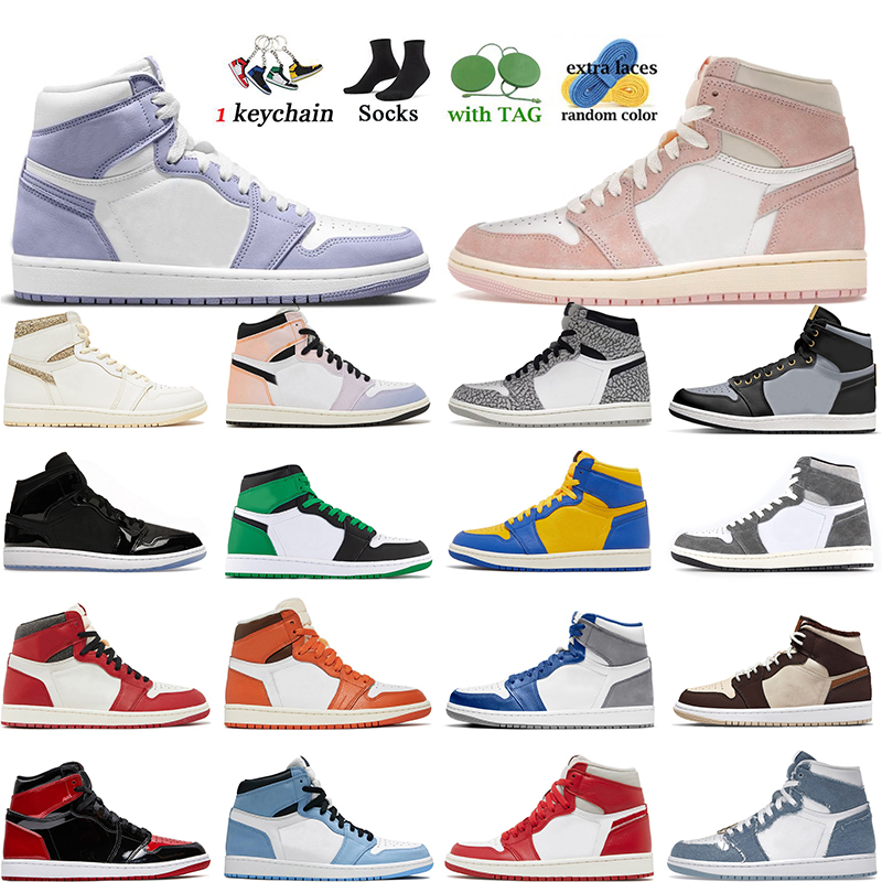 2023 Jumpman 1 Basketball Shoes Men jordn 1s Mave washed pink Lost Found True University Blue Hyper Royal Panda dark Mocha bred UNC Smoke Grey Women Sports Sneakers, B30 mid triple white 36-46
2023 Jumpman 1 Basketball Shoes Men jordn 1s Mave washed pink Lost Found True University Blue Hyper Royal Panda dark Mocha bred UNC Smoke Grey Women Sports Sneakers, B30 mid triple white 36-46