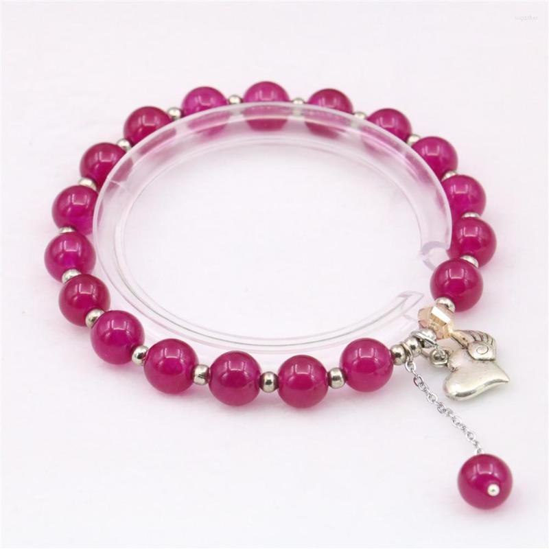 Strand Natural Stone Round Beads Bangle Jewelry Gifts For Women Bracelet Yoga Elastic Rope Hologram Bracelets 7.5inch Y1023
Strand Natural Stone Round Beads Bangle Jewelry Gifts For Women Bracelet Yoga Elastic Rope Hologram Bracelets 7.5inch Y1023