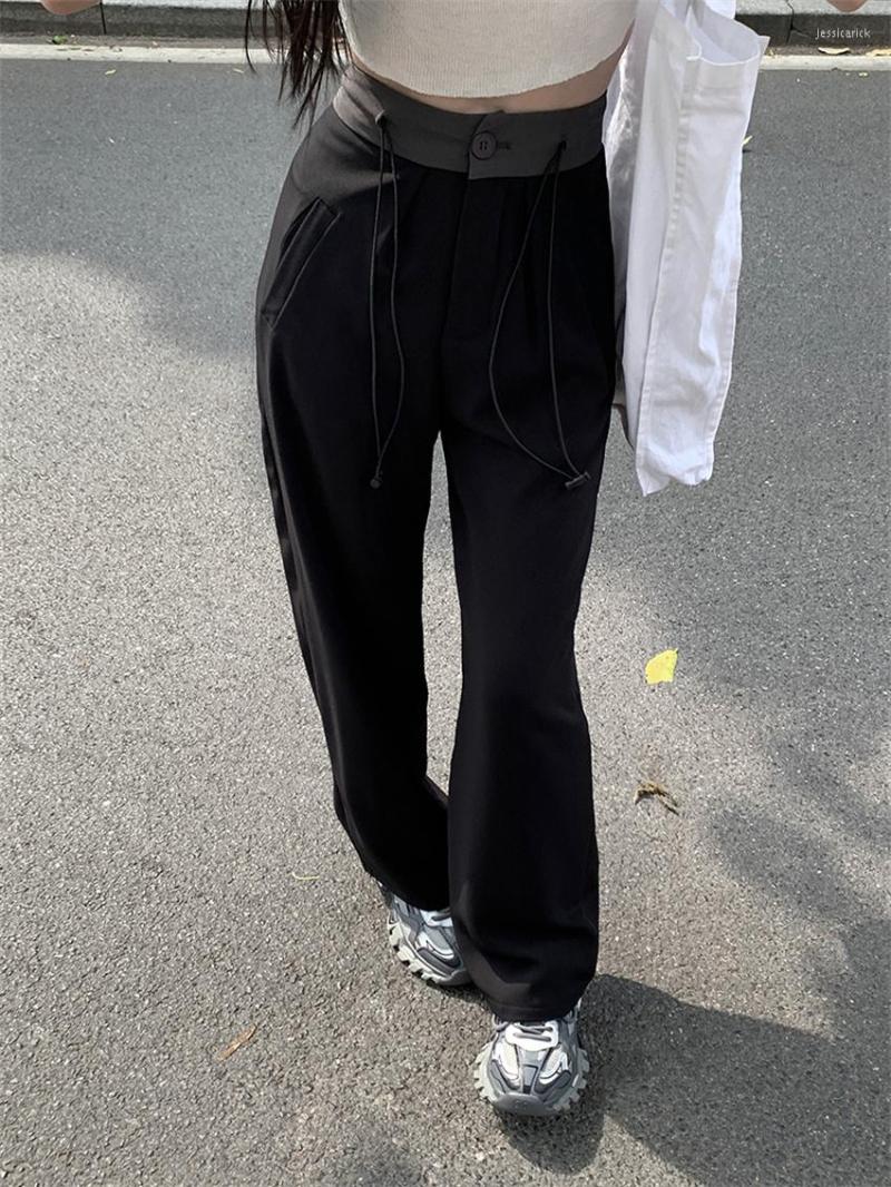 Women' Pants Alien Kitty Women Office Lady Trousers Chic Loose Slim 2023 Summer Fashion Casual Solid All Match Wide Leg Mopping, Black
Women' Pants Alien Kitty Women Office Lady Trousers Chic Loose Slim 2023 Summer Fashion Casual Solid All Match Wide Leg Mopping, Black