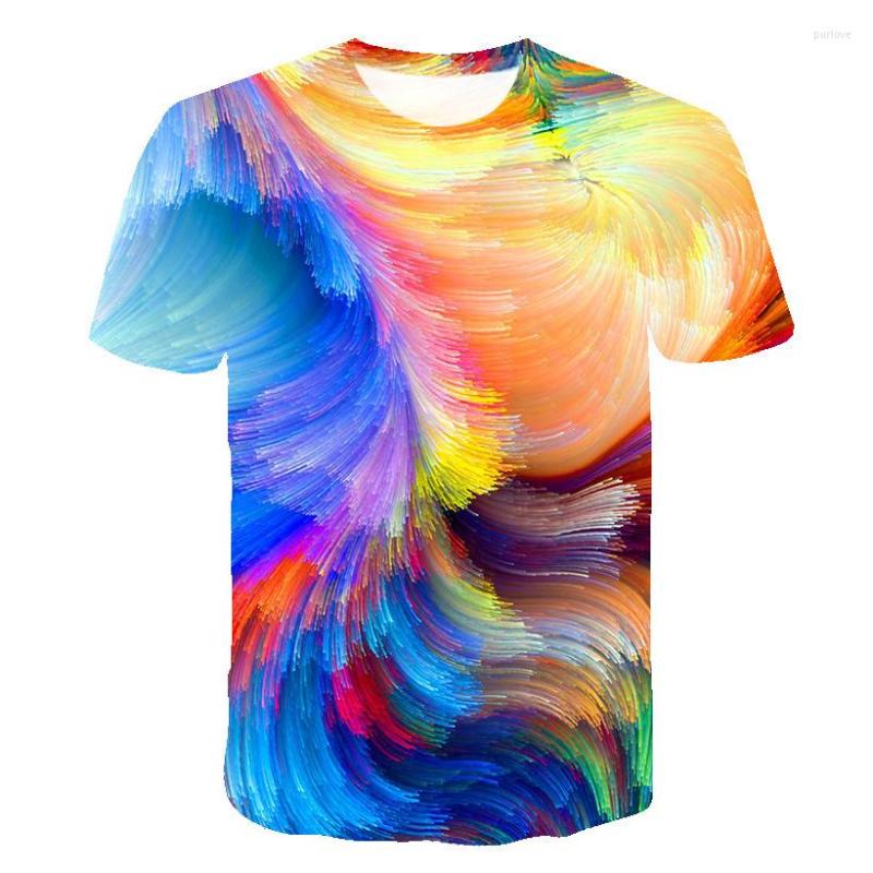 Men's T Shirts Men And Women Personality Tie-dye 3D Printing T-shirt Cool Fashion Colour Profusion Comfortable Short-sleeved Creative Shirt, At-26000
Men's T Shirts Men And Women Personality Tie-dye 3D Printing T-shirt Cool Fashion Colour Profusion Comfortable Short-sleeved Creative Shirt, At-26000