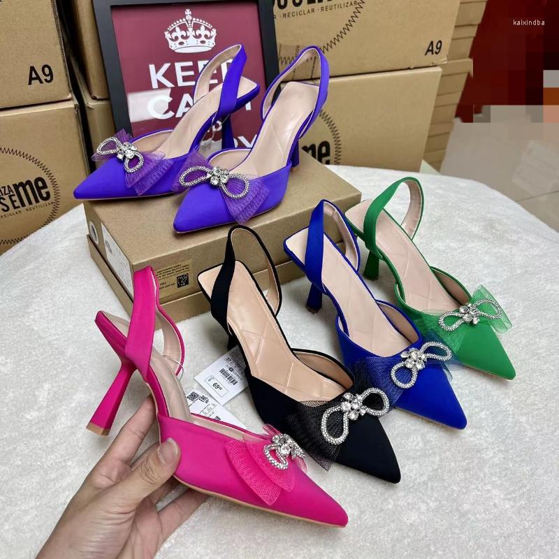 Dress Shoes Bowknot Pointed Sandals Womens 2023 Summer Comfortable High Heels Party Wedding Bride Slip On Sexy Female Stiletto, Purple
Dress Shoes Bowknot Pointed Sandals Womens 2023 Summer Comfortable High Heels Party Wedding Bride Slip On Sexy Female Stiletto, Purple