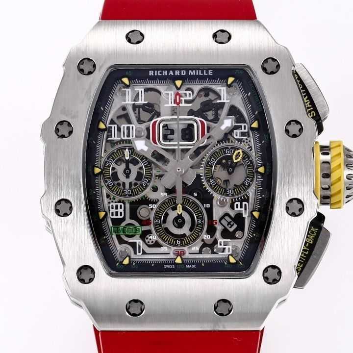 New Chronograph mechanical wrist watches rm11-03 series 11-03 automatic men's new high-end Designer High-quality 2p, Black
New Chronograph mechanical wrist watches rm11-03 series 11-03 automatic men's new high-end Designer High-quality 2p, Black