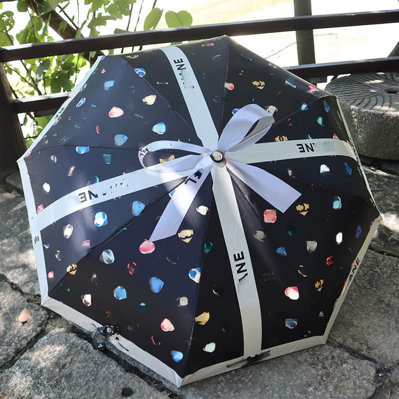 High-end Sun Umbrella Folding Automatic Vinyl Sun Protective Uv Sunshade Umbrella Sunny and Rainy Dual-Use Gift Umbrella