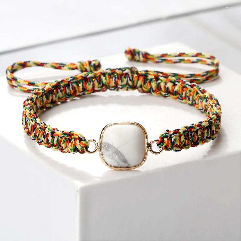 Link Bracelets Multicolors Thread Braided For Women Men Lucky Pink Green Blue Rope Handmade Stone Pendant Bangles Yoga Jewelry Gifts
Link Bracelets Multicolors Thread Braided For Women Men Lucky Pink Green Blue Rope Handmade Stone Pendant Bangles Yoga Jewelry Gifts