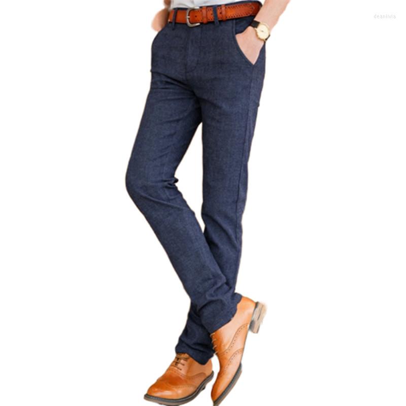 Men's Pants 2023 Men's Slim Casual Full Length Fashion Business Stretch Trousers Male Brand Black Blue Pantalones, 930 blue
Men's Pants 2023 Men's Slim Casual Full Length Fashion Business Stretch Trousers Male Brand Black Blue Pantalones, 930 blue