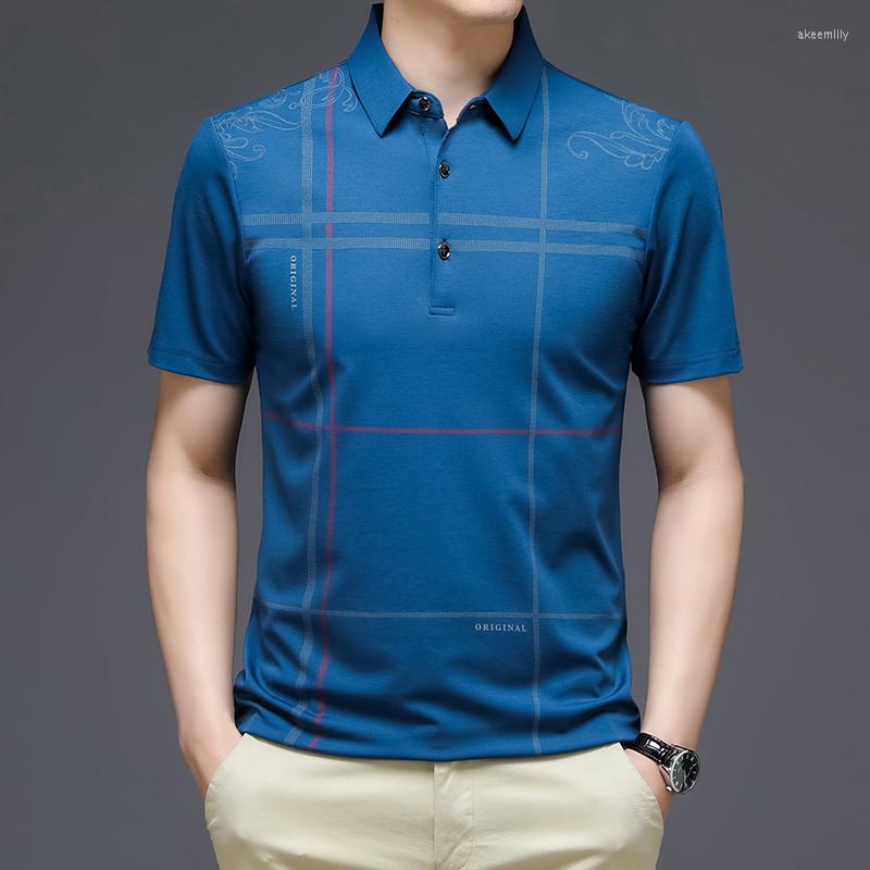 Men's Polos 2023 Fashion Men's Short-sleeved Polo Shirt Pure Color Cultivate Moral Character Design Solid Classics, Blue
Men's Polos 2023 Fashion Men's Short-sleeved Polo Shirt Pure Color Cultivate Moral Character Design Solid Classics, Blue