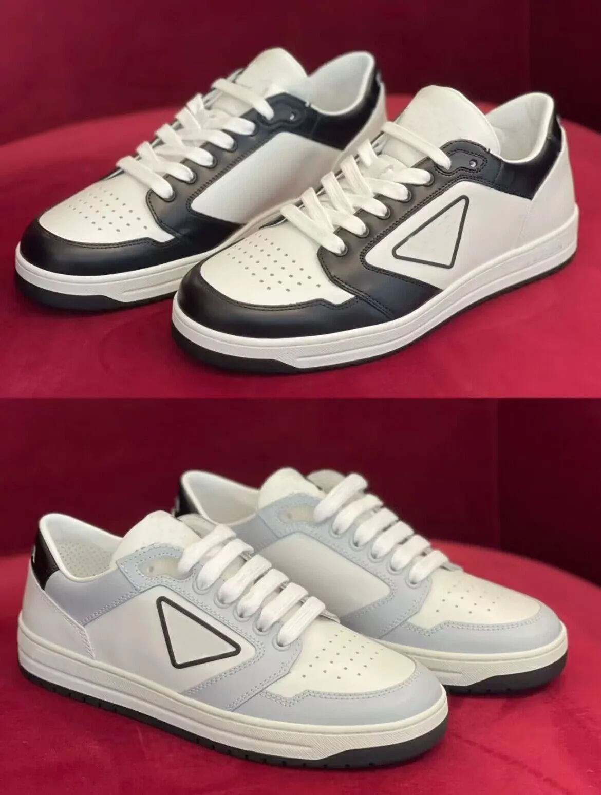 Low Top Men Sneakers Shoes Downtown Sporty Leather Light Rubber Sole Panda Blue Red Casual Outdoor Discount Skateboard Walking EU38-46
Low Top Men Sneakers Shoes Downtown Sporty Leather Light Rubber Sole Panda Blue Red Casual Outdoor Discount Skateboard Walking EU38-46