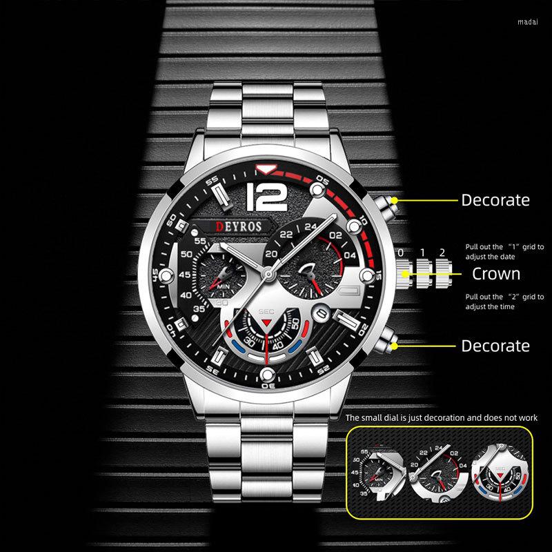Wristwatches Fashion Mens Business Watches Luxury Gold Stainless Steel Mesh Belt Quartz Wrist Watch Luminous Clock Men Casual Leather, Silver
Wristwatches Fashion Mens Business Watches Luxury Gold Stainless Steel Mesh Belt Quartz Wrist Watch Luminous Clock Men Casual Leather, Silver