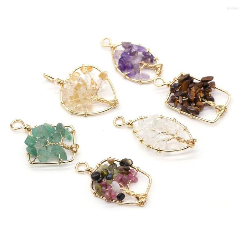 Charms Natural Stone Pendants Irregularly Wound Copper Wire Gemstone Exquisite For Jewelry Making Diy Bracelet Necklace Earring
Charms Natural Stone Pendants Irregularly Wound Copper Wire Gemstone Exquisite For Jewelry Making Diy Bracelet Necklace Earring