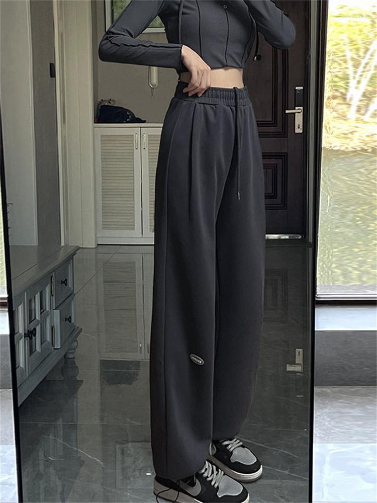Women's Pants 2023 High Waist And Wide Leg Female Spring Autumn Vertical Casual Fashion Loose Straight Tube Floor Mopping Suit, Haze blue-regular
Women's Pants 2023 High Waist And Wide Leg Female Spring Autumn Vertical Casual Fashion Loose Straight Tube Floor Mopping Suit, Haze blue-regular