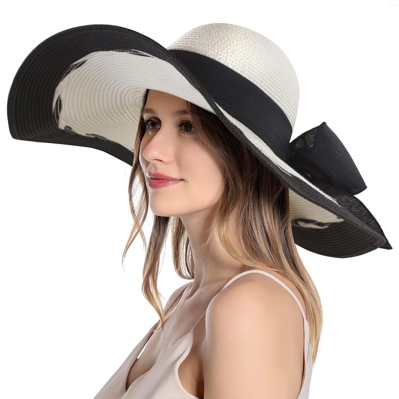 Wide Brim Hats Fashion Women Sun Straw Hat UV UPF 50 Summer Foldable Roll Up Floppy Beach Cap For Travel Bonnet
Wide Brim Hats Fashion Women Sun Straw Hat UV UPF 50 Summer Foldable Roll Up Floppy Beach Cap For Travel Bonnet