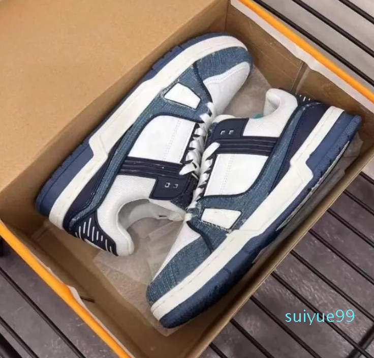 Designer Mens Trainers Shoes Fashion Men Low Lace-Up Leather Green Blue Black Casual Sneakers 36-44, #1
Designer Mens Trainers Shoes Fashion Men Low Lace-Up Leather Green Blue Black Casual Sneakers 36-44, #1