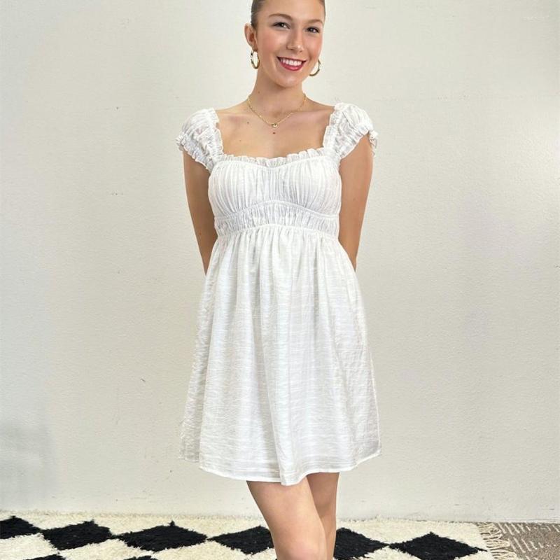 Casual Dresses Gaono Boho Jacquard White A-line Dress Chic Women Strapless Square Neck Mini Y2K Fairycore Vintage Holiday Streetwear
Casual Dresses Gaono Boho Jacquard White A-line Dress Chic Women Strapless Square Neck Mini Y2K Fairycore Vintage Holiday Streetwear