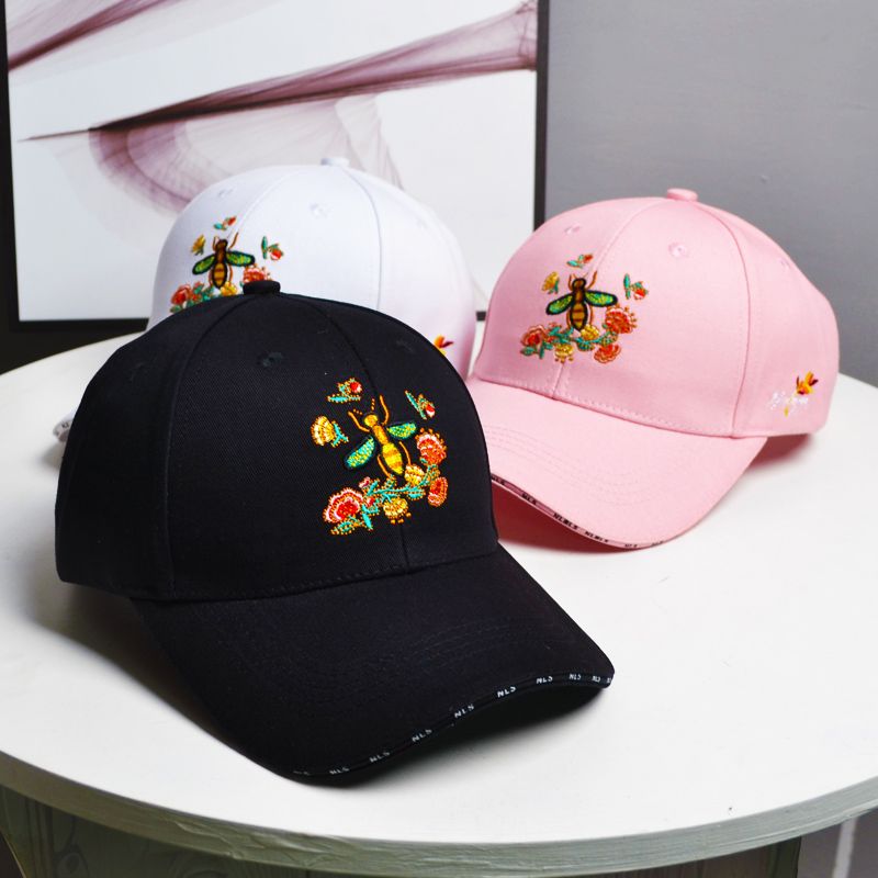 Women's baseball cap, versatile, fashionable, little bee embroidery, cap with duck tongue, sunscreen, sun hat, tide, No box
Women's baseball cap, versatile, fashionable, little bee embroidery, cap with duck tongue, sunscreen, sun hat, tide, No box