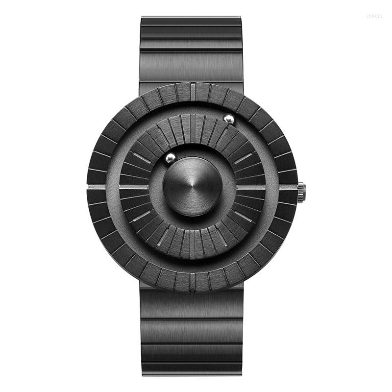 Wristwatches EUTOUR Magnetic Beads Men's Personalized Creative Sports Watch Cool Concept Borderless Fashion Design Stainless Steel Strap, Black
Wristwatches EUTOUR Magnetic Beads Men's Personalized Creative Sports Watch Cool Concept Borderless Fashion Design Stainless Steel Strap, Black