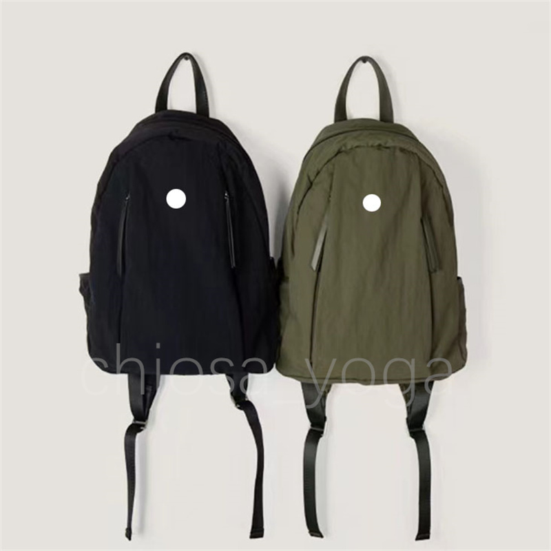 College School New Backpack Printed Lulu Logo Sports Travel Bag Nylon Fashion Girls Outdoor Backpack Bag Ladies Gym Bags, White 
College School New Backpack Printed Lulu Logo Sports Travel Bag Nylon Fashion Girls Outdoor Backpack Bag Ladies Gym Bags, White