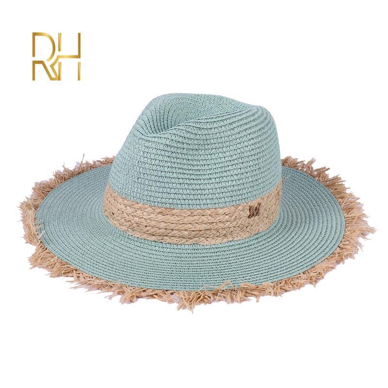 Stingy Brim Hats Summer Cowboy Cap Casual Sun For Women Fashion Letter M Jazz Straw Men Beach Panama Hat Wholesale RH 230508, Khaki
Stingy Brim Hats Summer Cowboy Cap Casual Sun For Women Fashion Letter M Jazz Straw Men Beach Panama Hat Wholesale RH 230508, Khaki