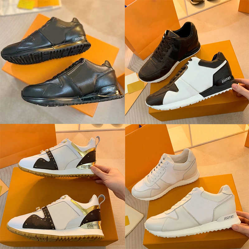 Top Classic RUN AWAY Sneakers Men Woman Brand genuine leather Trainers Mens Women Running Designer Sneakers Casual Breathable Shoes mix color SZ 36-46NO12, 33
Top Classic RUN AWAY Sneakers Men Woman Brand genuine leather Trainers Mens Women Running Designer Sneakers Casual Breathable Shoes mix color SZ 36-46NO12, 33